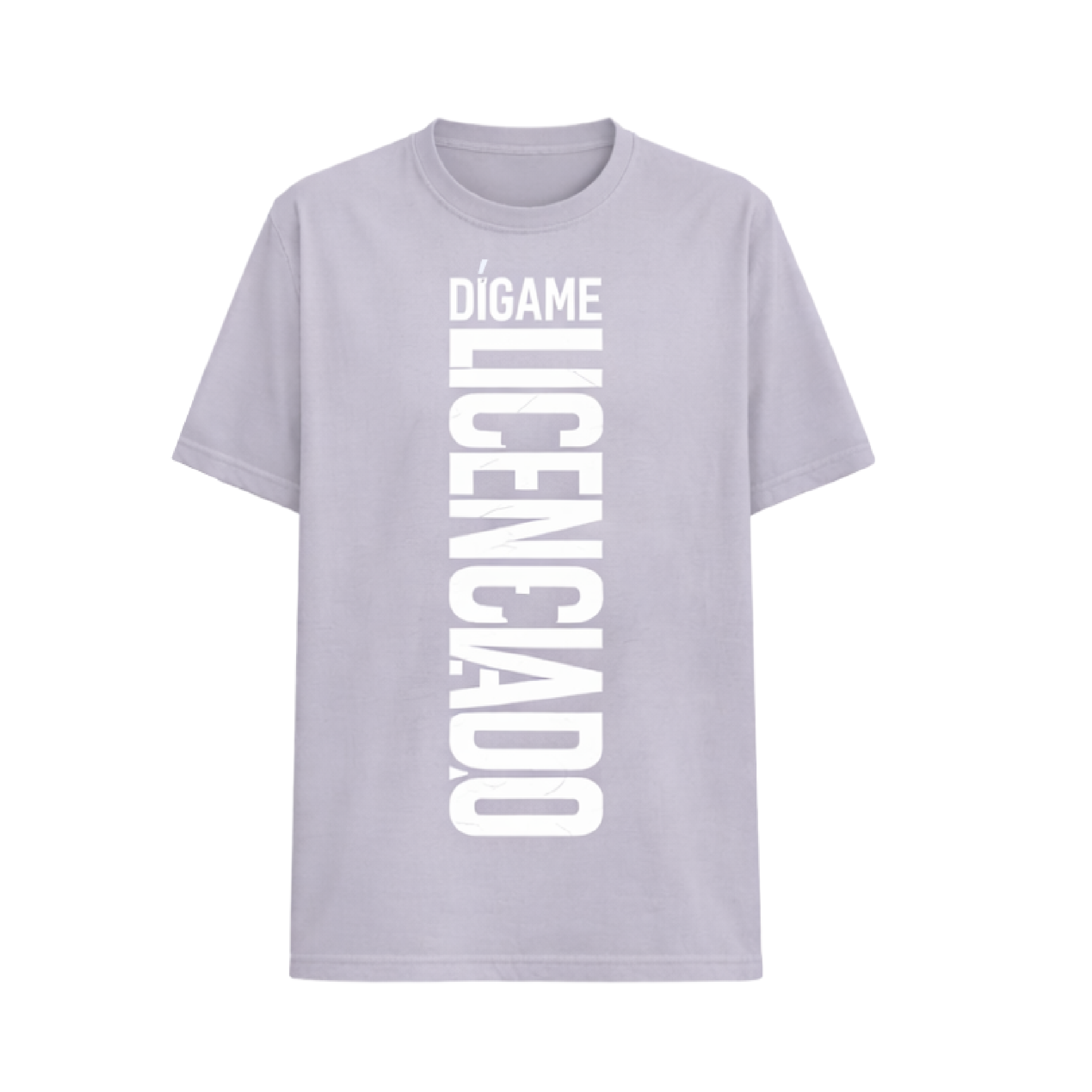 Camiseta UPS gris con estampado vertical Dígame licenciado