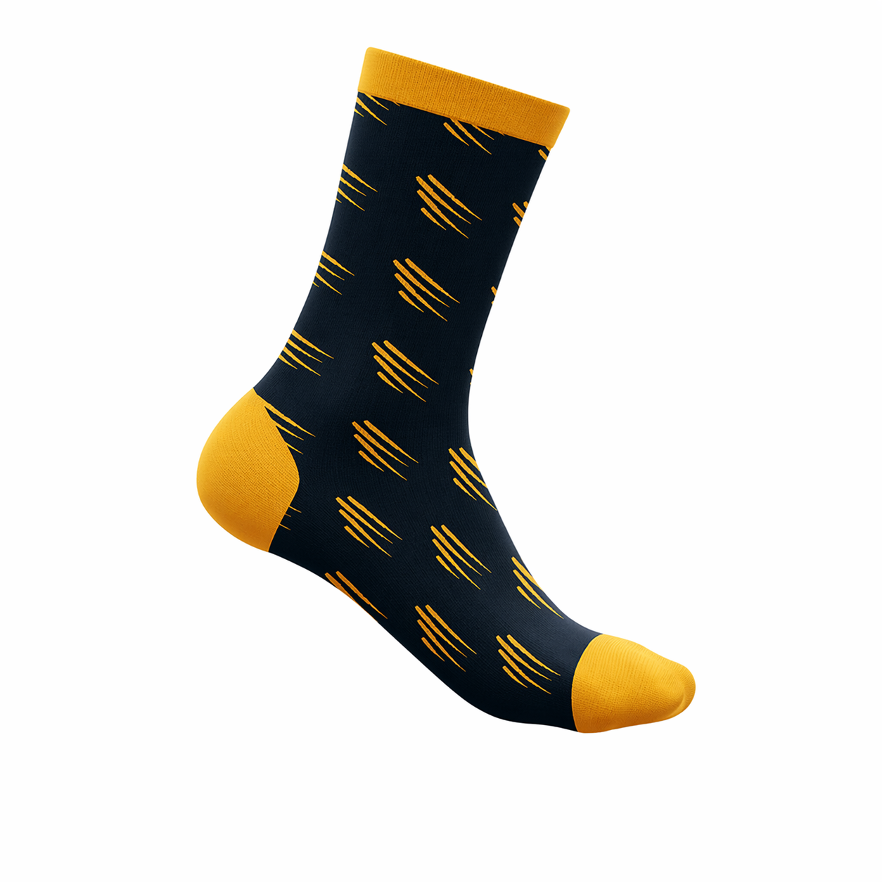 Medias azules con diseño Instinto UPS en detalles azules